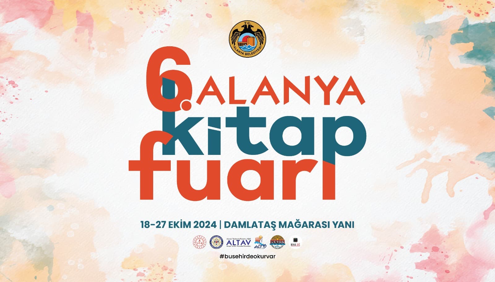 Alanya Kitap Fuarı 18 Ekim’de kapılarını açıyor