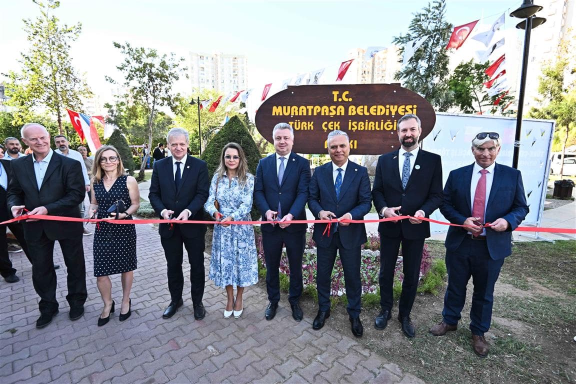 Çek-Türk İşbirliği Parkı Kaleiçi Old Town Festivali’nde açıldı
