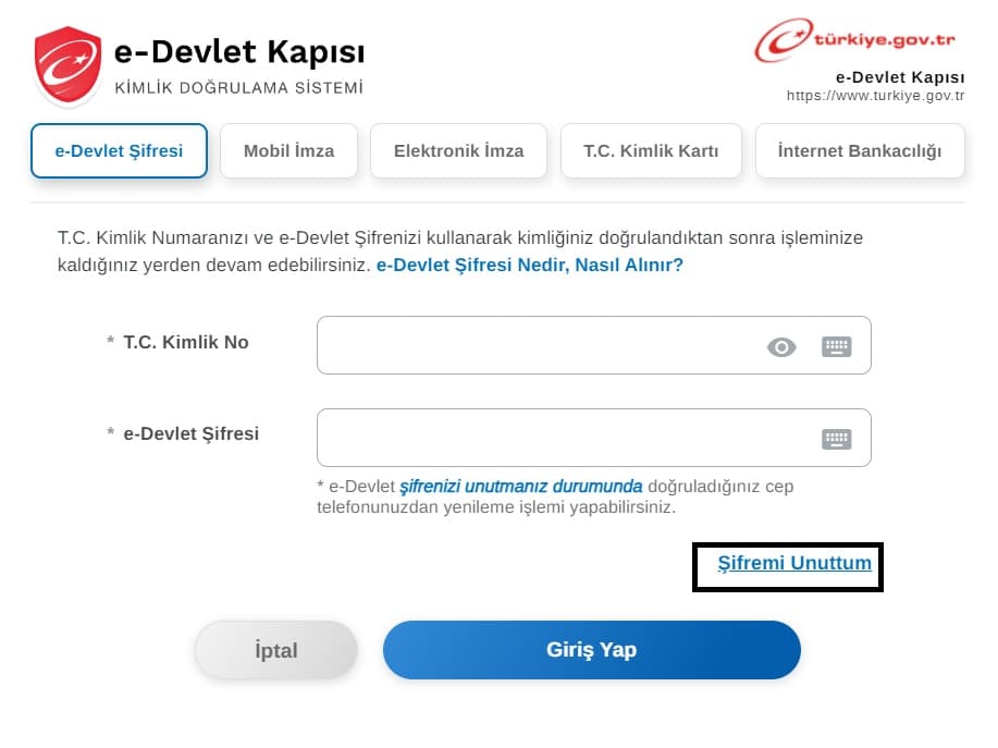 E-Devlet'ten para nasıl çekilir?
