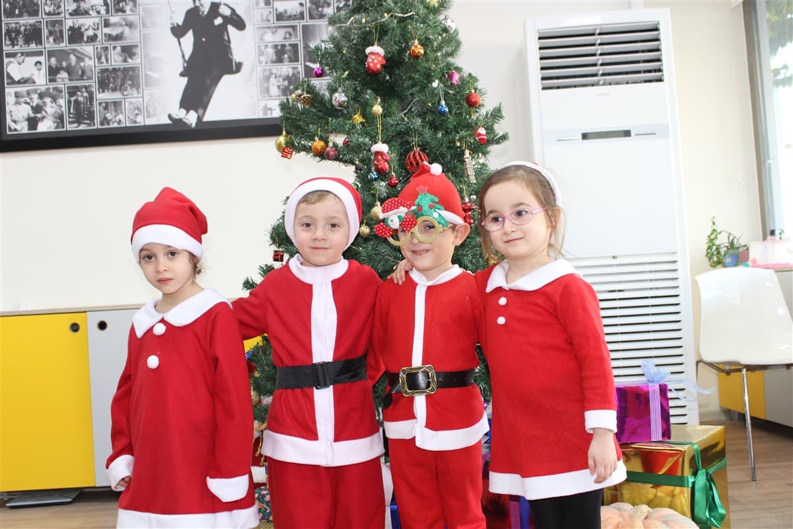 Manavgat kreşinde yeni yıl coşkusu