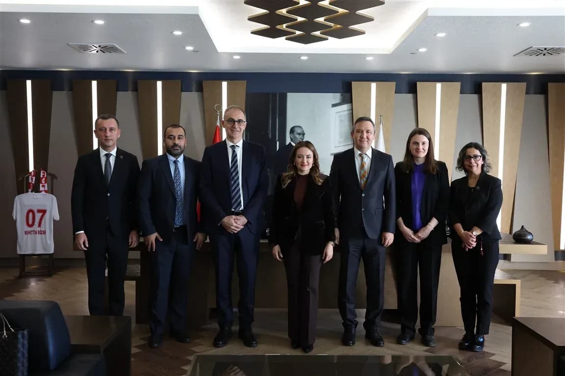 Antalya Büyükşehir Belediyesi Dünya Bankası heyetiyle proje değerlendirmesi yaptı