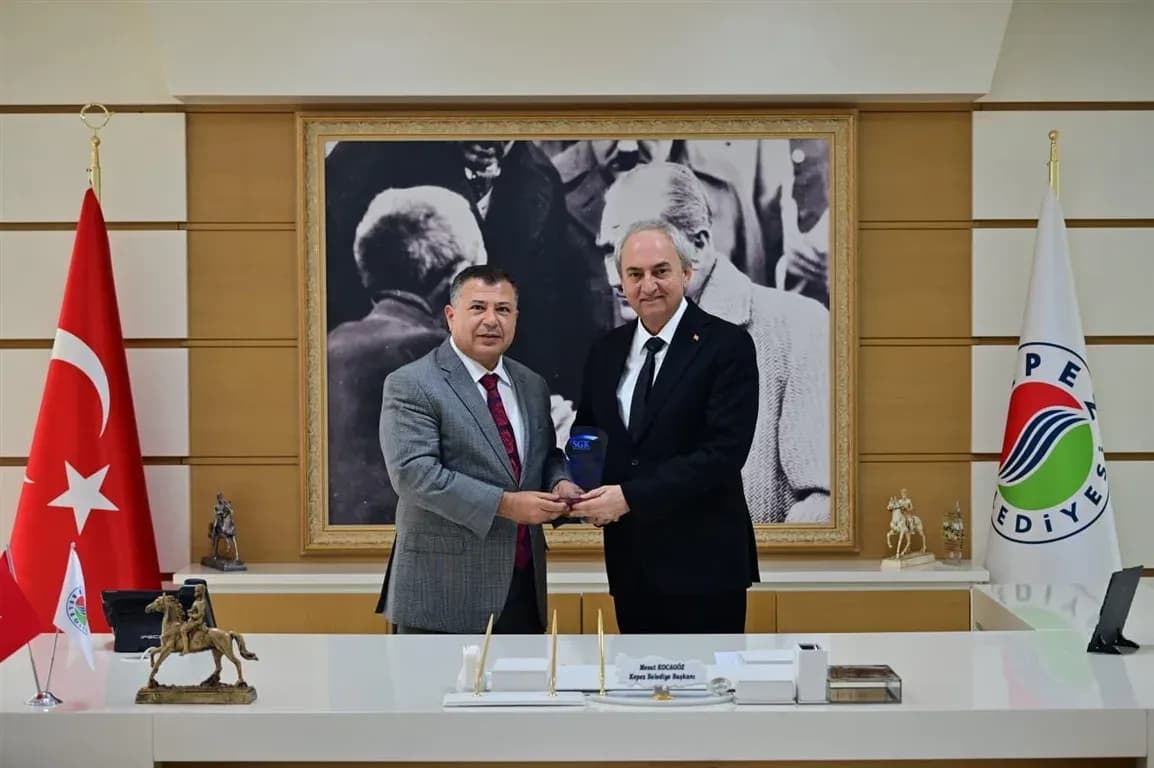 SGK Antalya İl Müdürü’nden Kepez Belediyesi’ne ziyaret