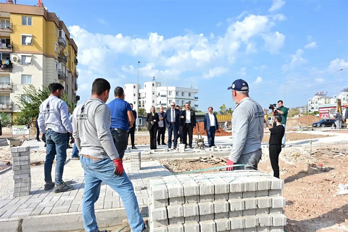 Habibler Mahallesi’nde yeni park alanı oluşturuldu
