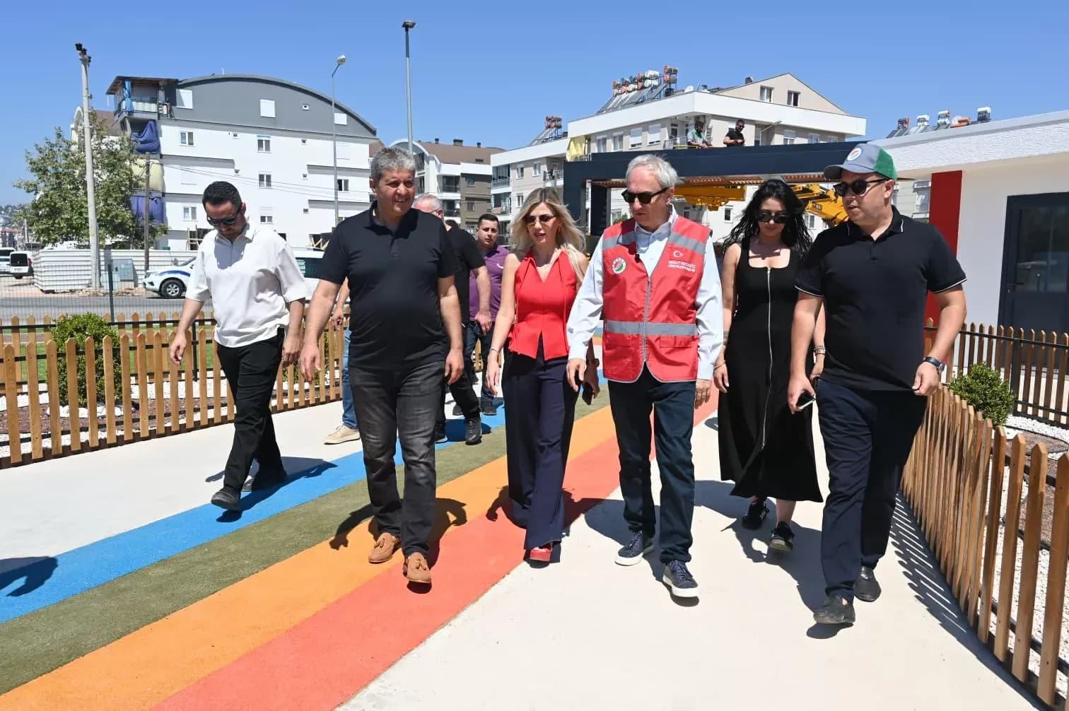 Kepez Belediyesi’nin Mavi Dünya Parkı projesinde çalışmalar sürüyor