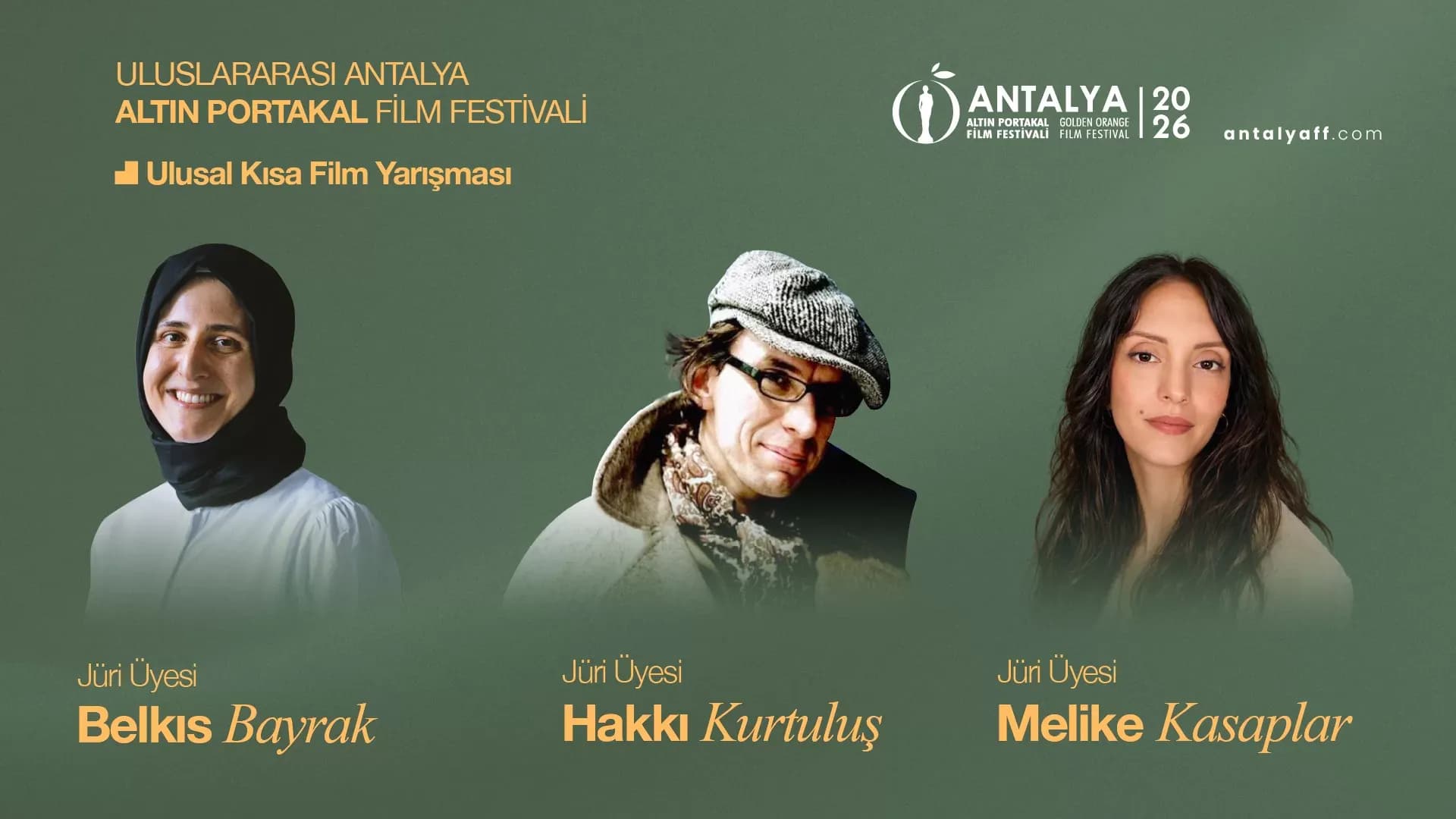 Antalya Altın Portakal Film Festivali'nin Ulusal Kısa Film Yarışması jürisi belli oldu