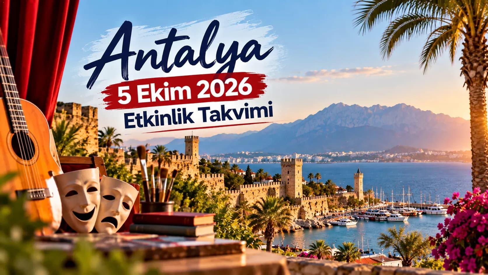 Antalya 5 Ekim 2026 etkinlik takvimi: Bugün hangi etkinlikler var?