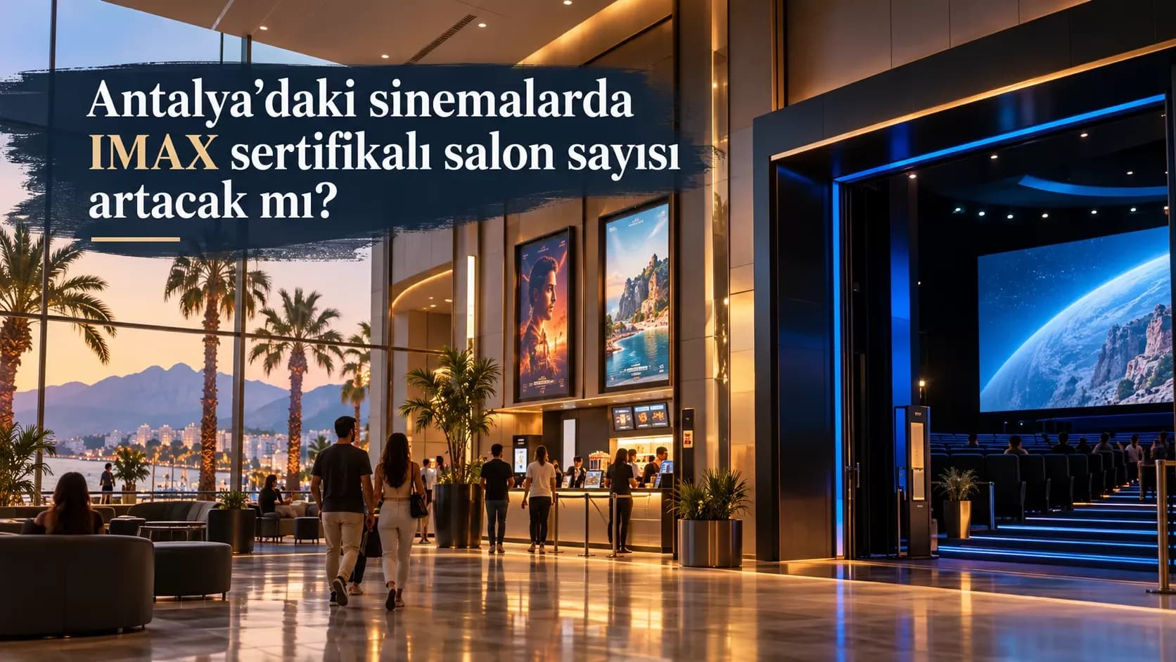 Antalya’daki sinemalarda IMAX sertifikalı salon sayısı artacak mı?