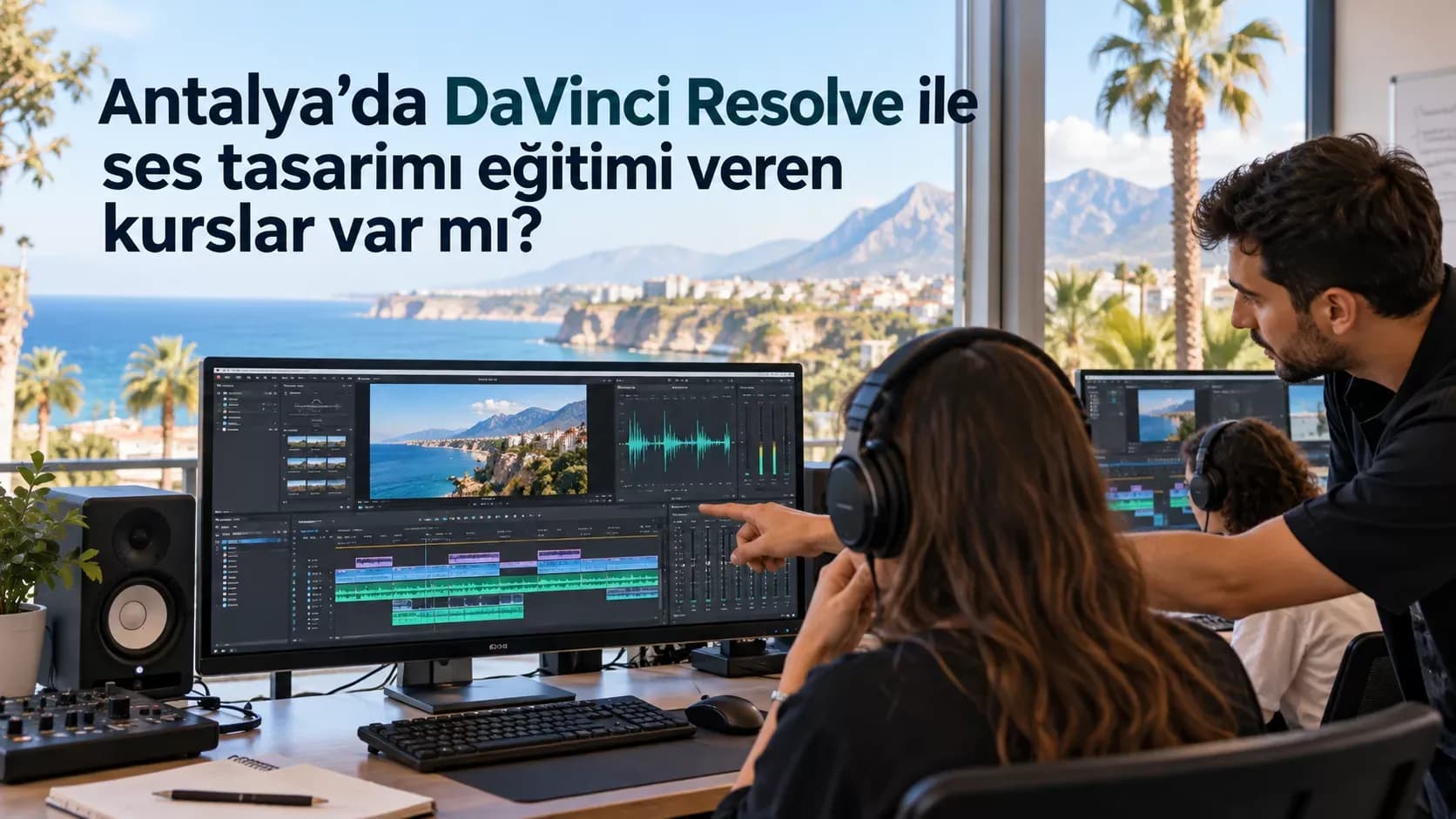 Antalya’da DaVinci Resolve ile ses tasarımı eğitimi veren kurslar var mı?
