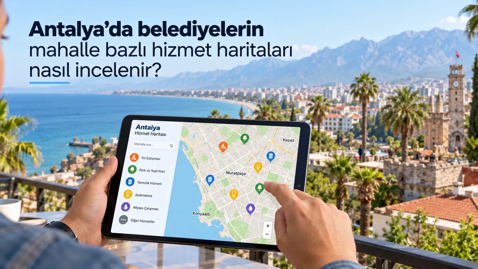 hizmet haritası