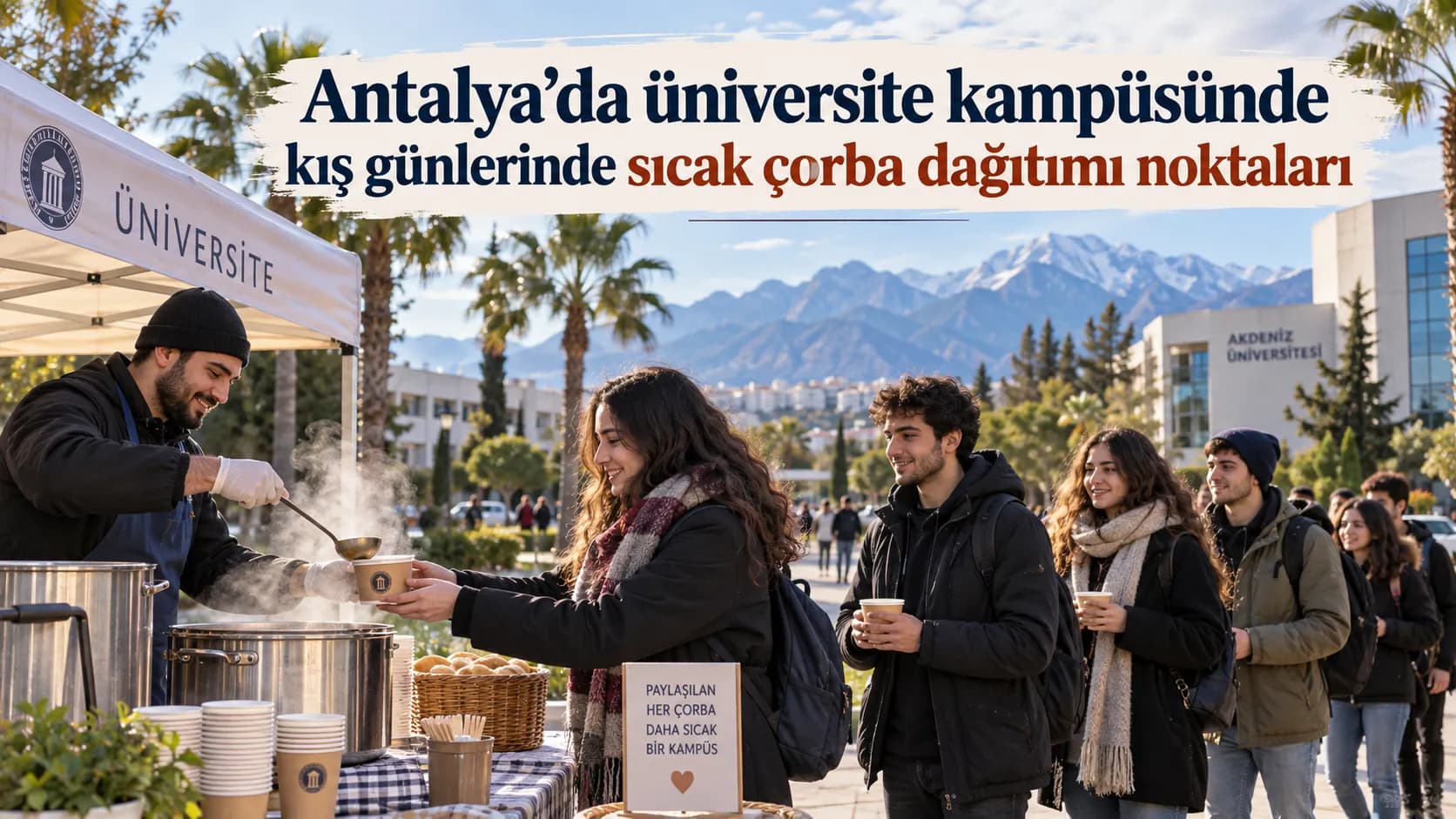kışın sıcak çorba