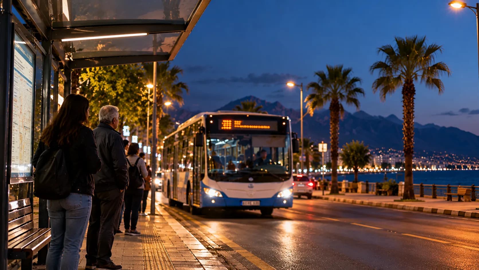 antalya otobüs durağı