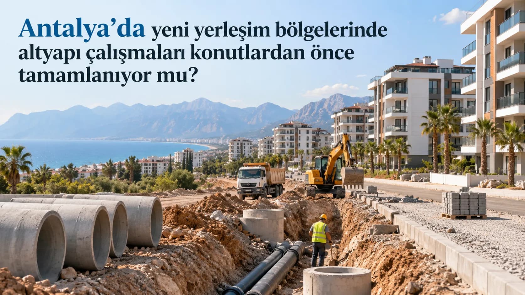 antalya altyapı