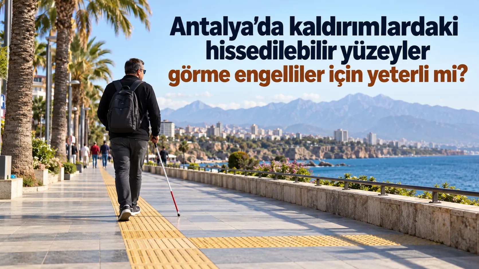 görme engelli yolu