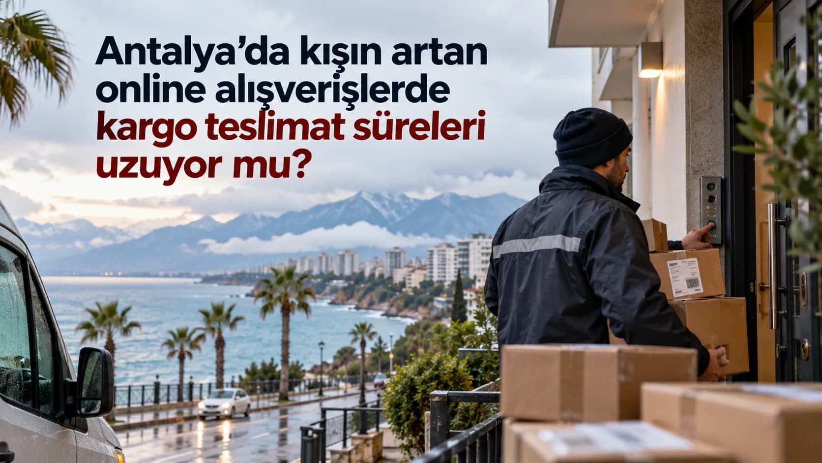 kışın kargo