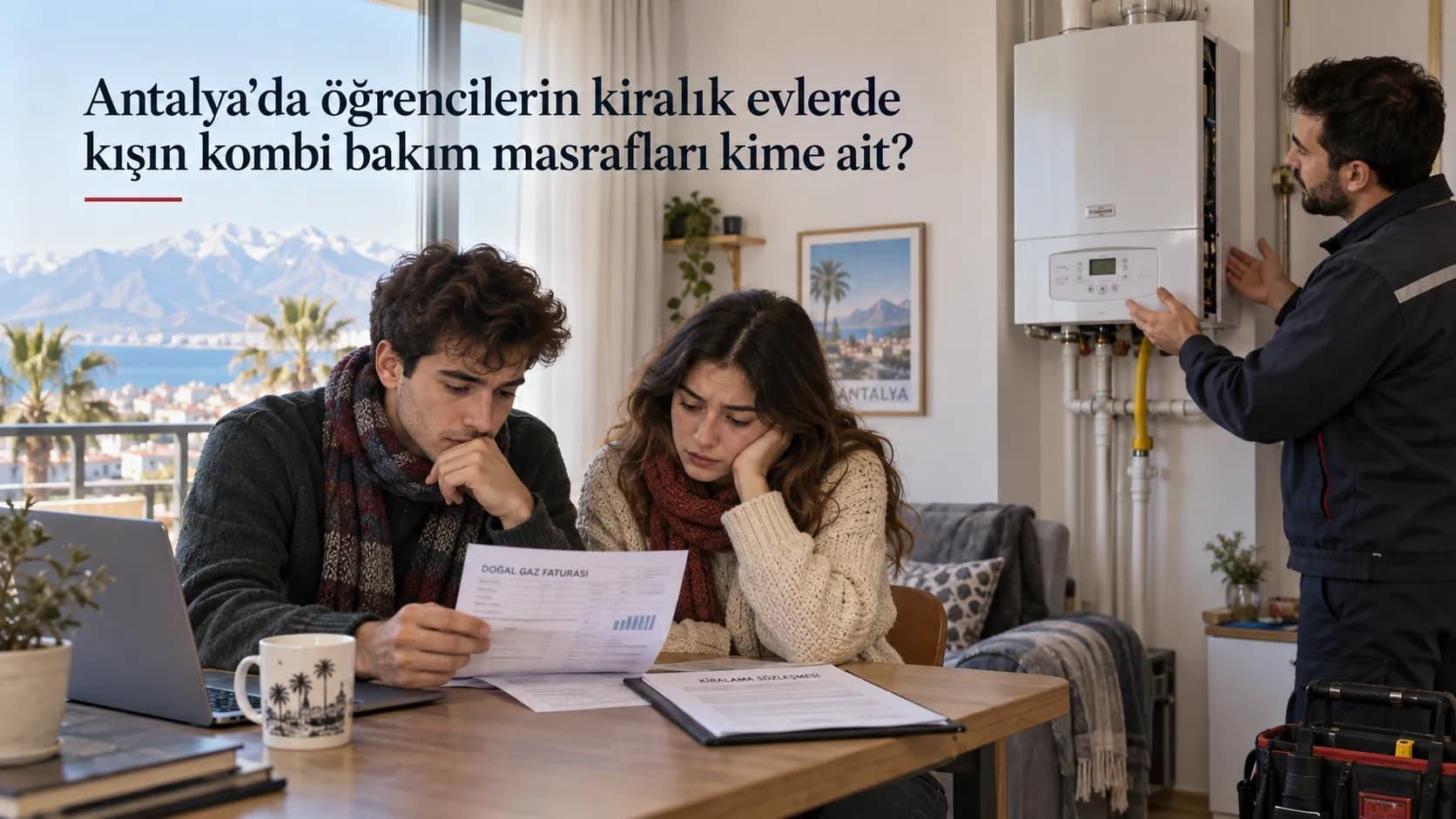 antalya kombi masrafı