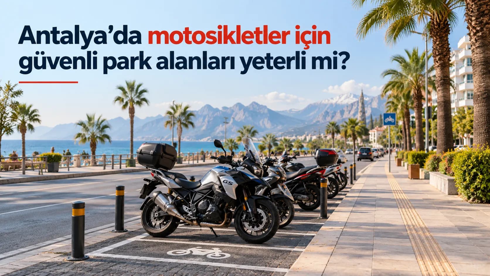 antalya motosiklet park alanı
