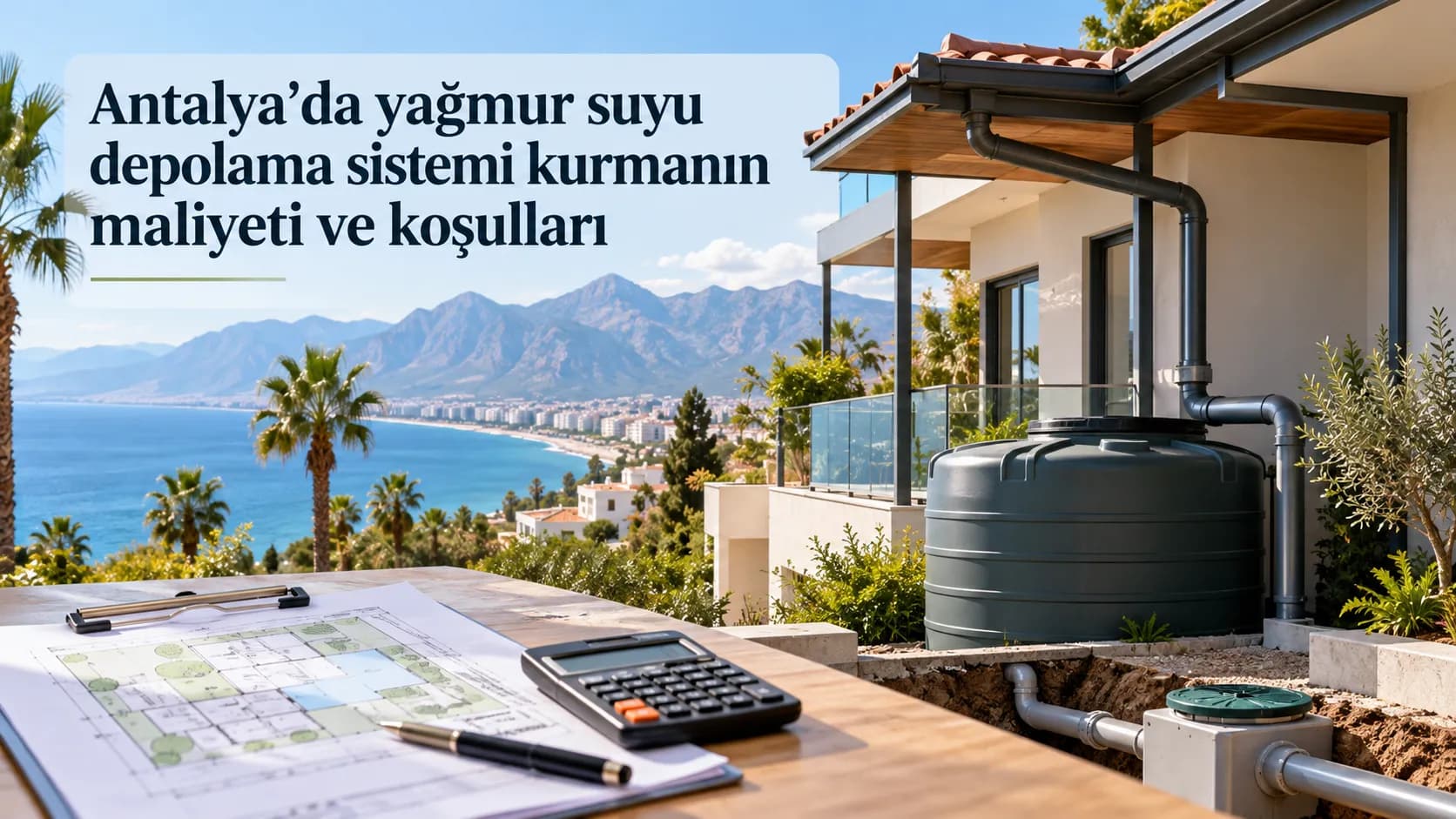 yağmur suyu depolama