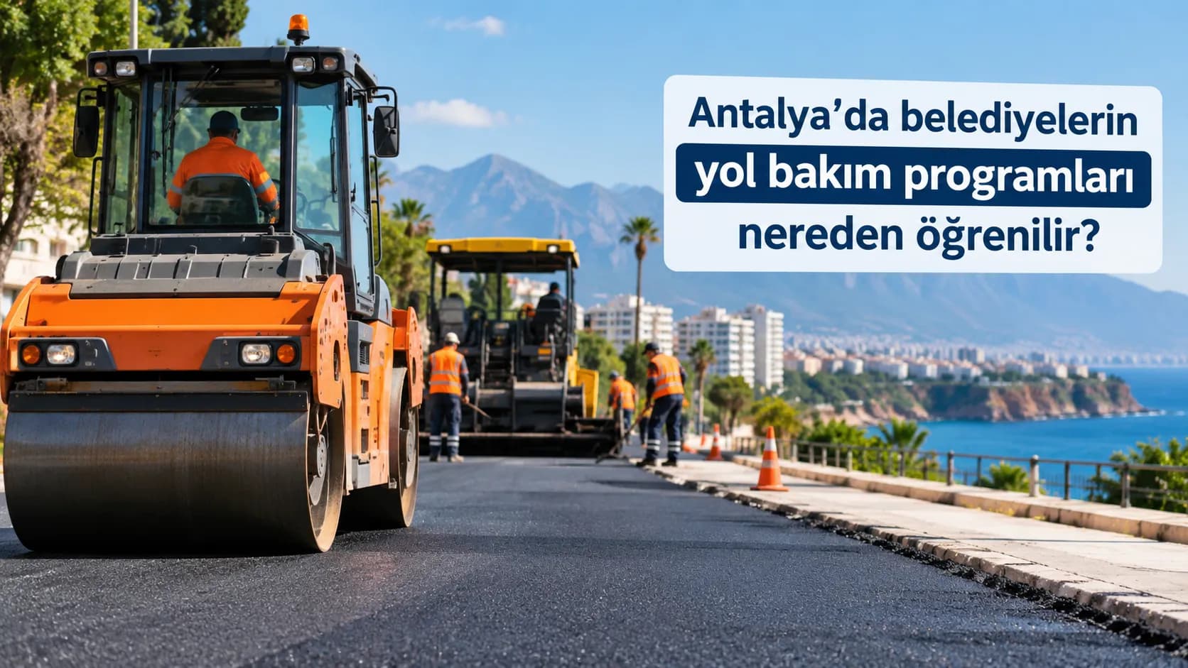 antalya yol bakım