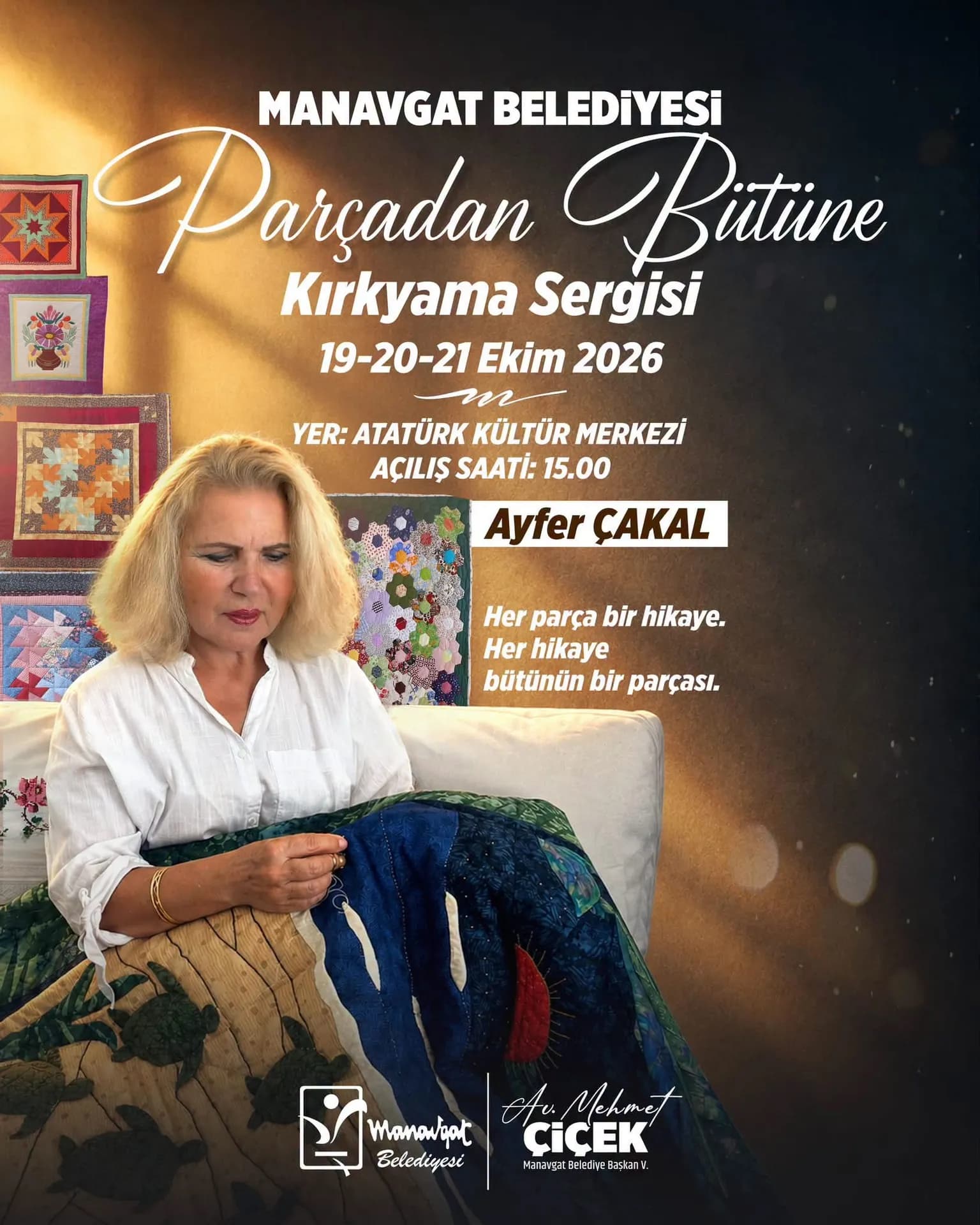 Manavgat Belediyesi Parçadan Bütüne sergisi