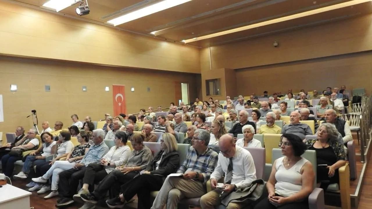 Kalabalık konferans insanlar 
