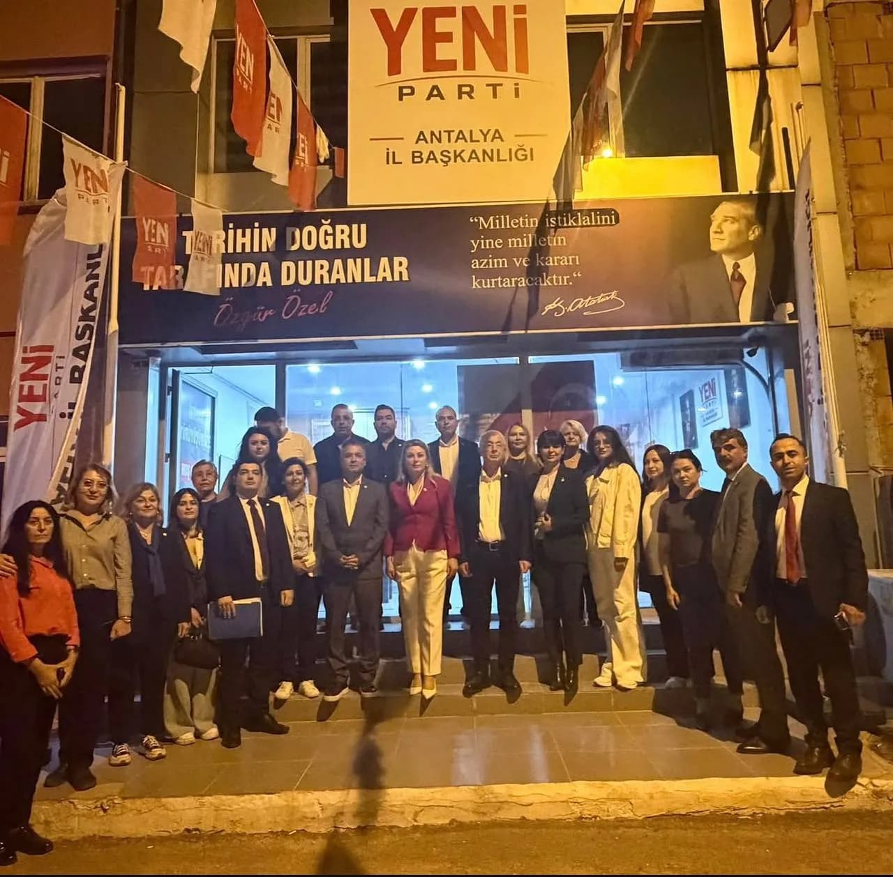 YENİ Parti Antalya İl Başkanlığı Adayı seçmeleri tamamlandı Gökhan Ölmez seçildi 