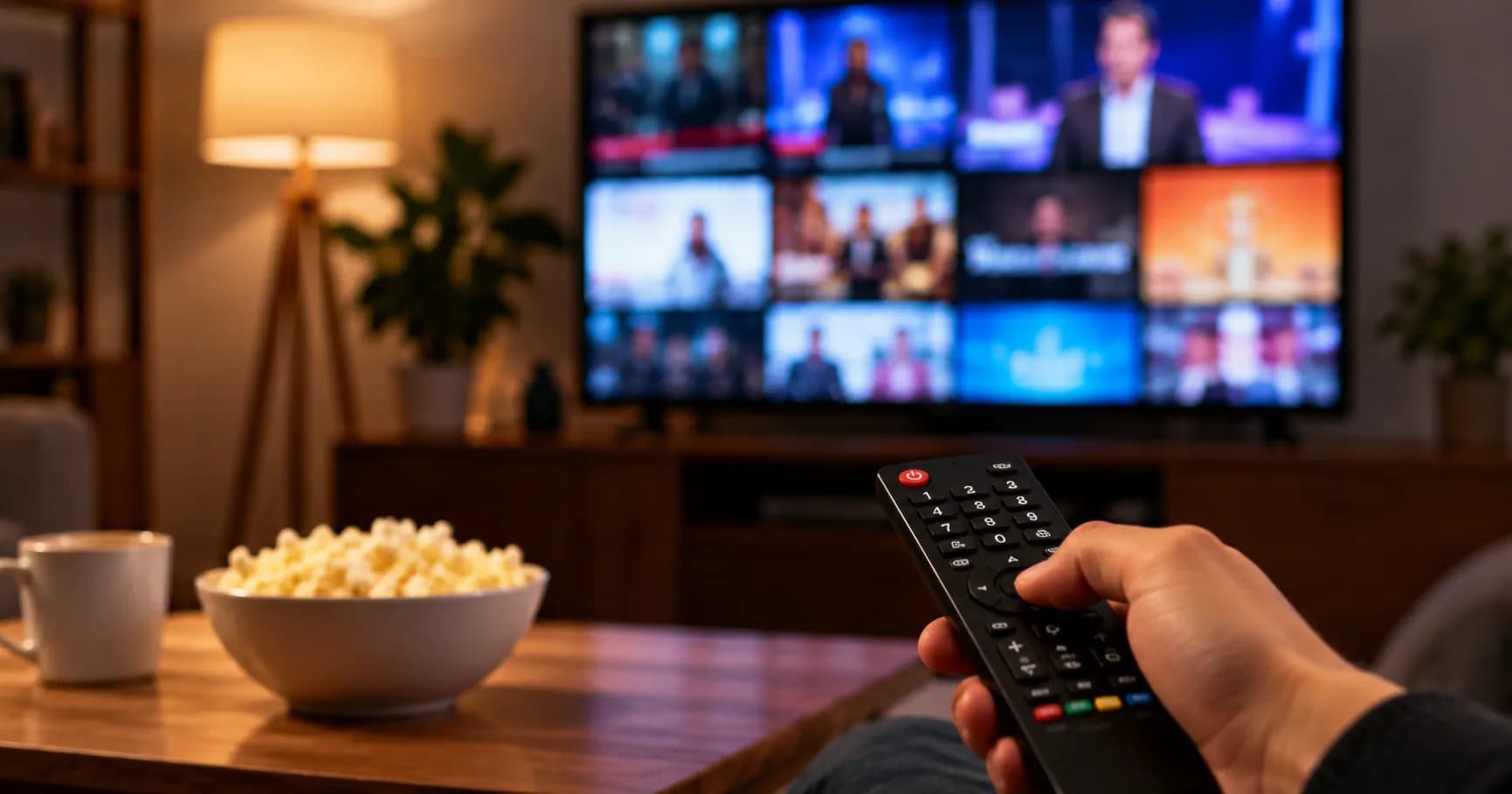 kumanda ve televizyon