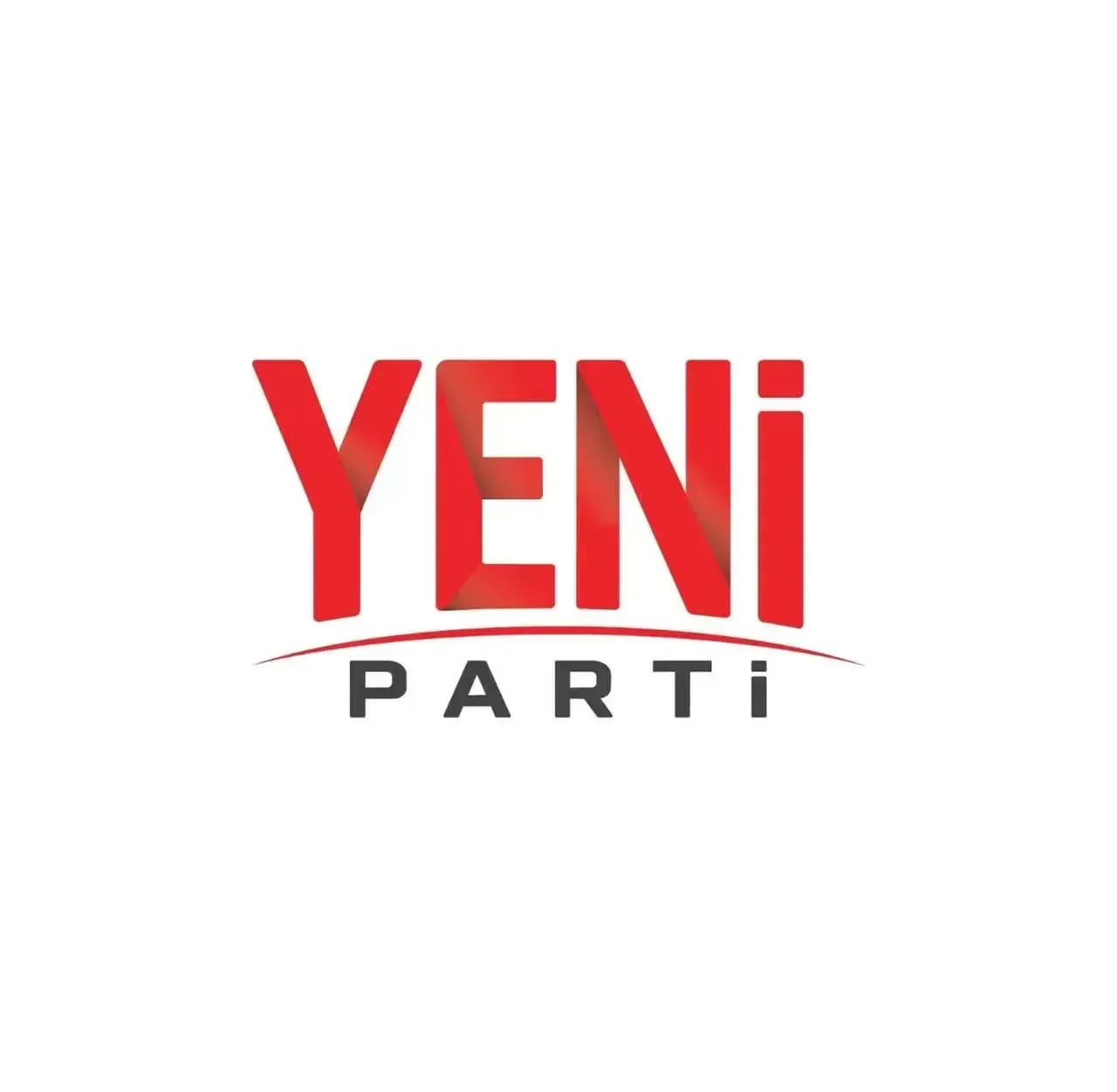 YENİ PARTİ yazılı logo