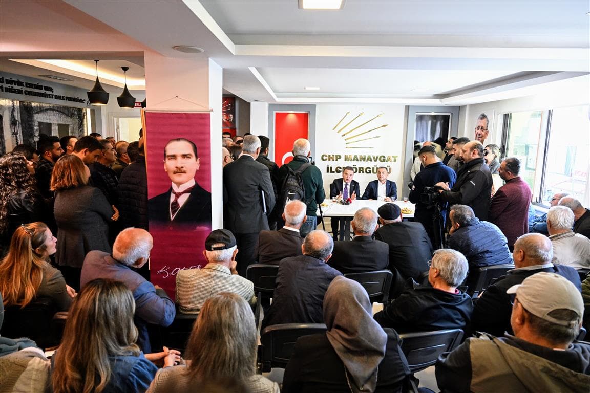 Başkan Muhittin Böcek’ten Manavgat’a ziyaret
