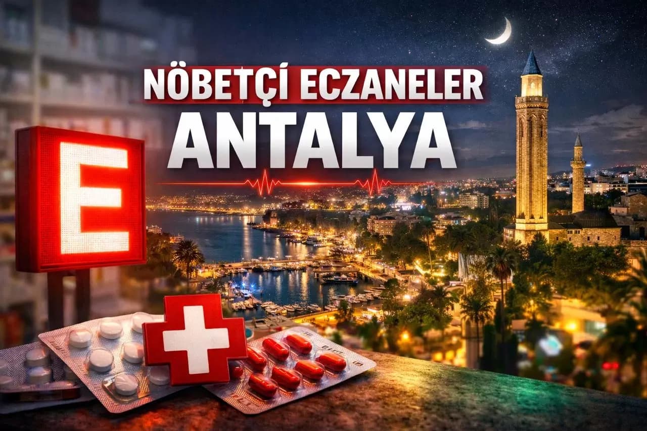 Antalya 14 Ekim 2026 nöbetçi eczaneler: İlçe ilçe güncel eczane listesi