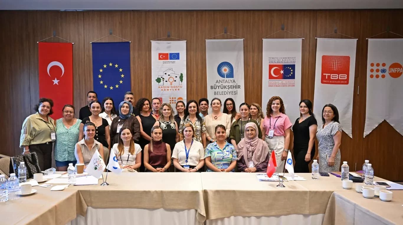 Antalya’da Kadın Dostu Kentler eğitimi düzenlendi