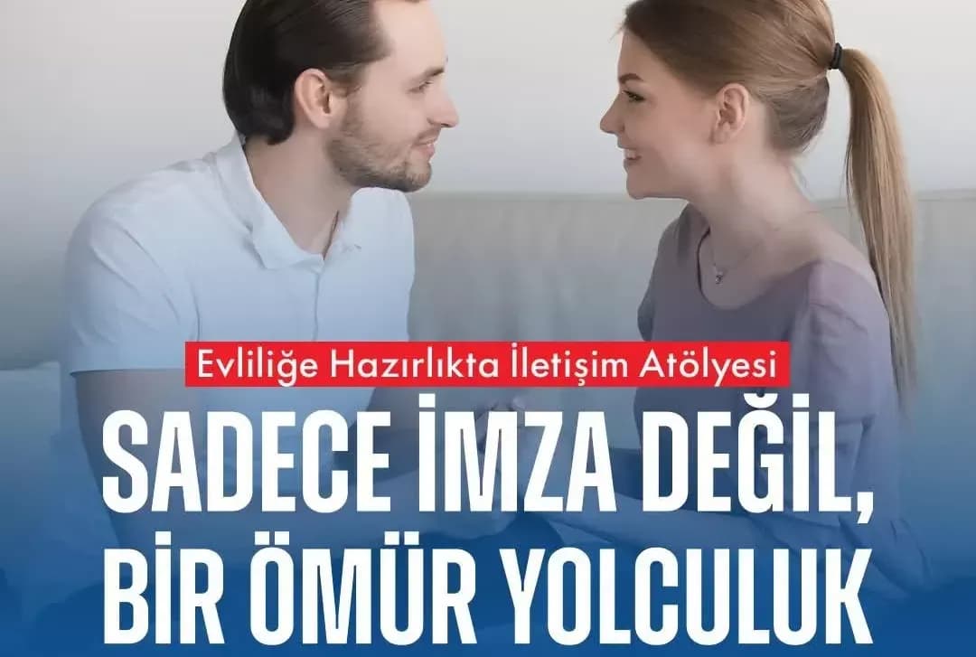 Kepez Belediyesi'nden evlilik hazırlığındaki çiftlere iletişim atölyesi