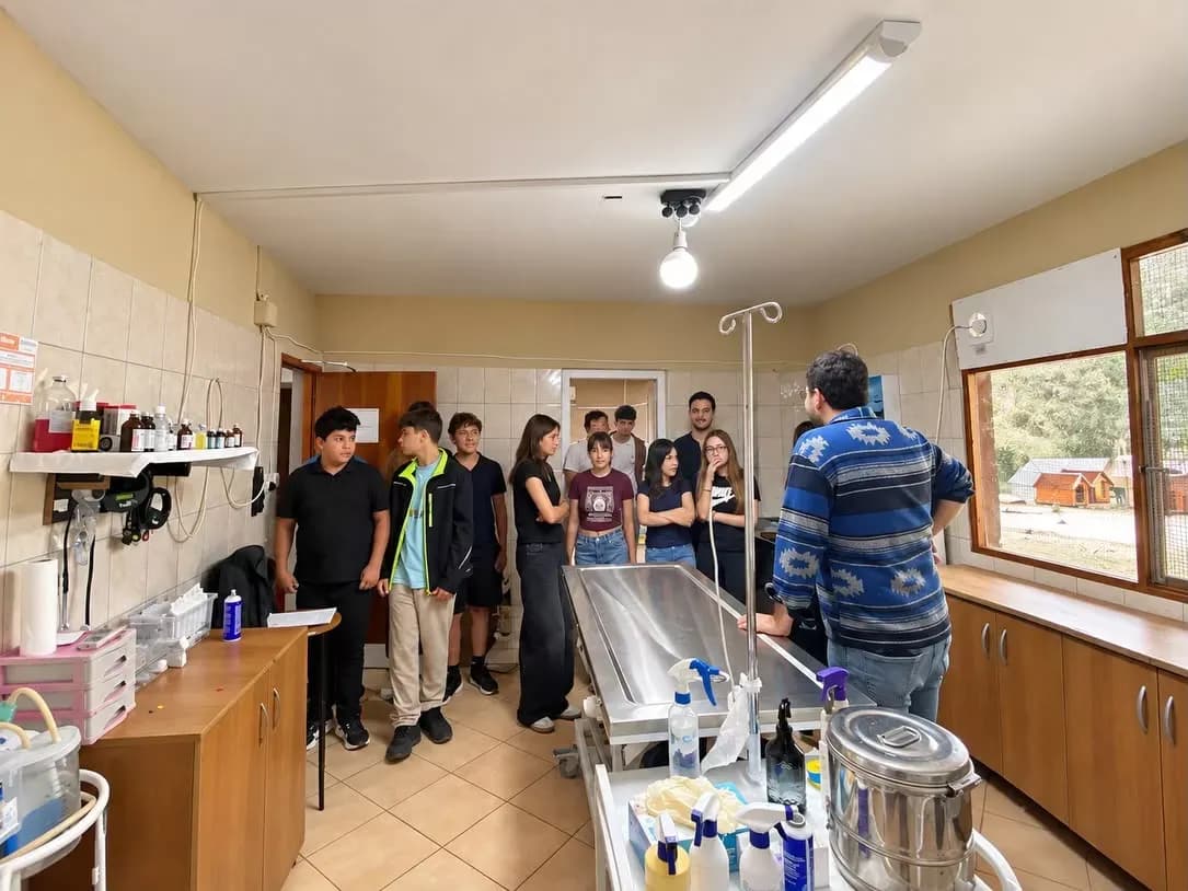 Kemer Final Akademi öğrencileri, Hayvan Barındırma ve Rehabilitasyon Merkezi'ni ziyaret etti