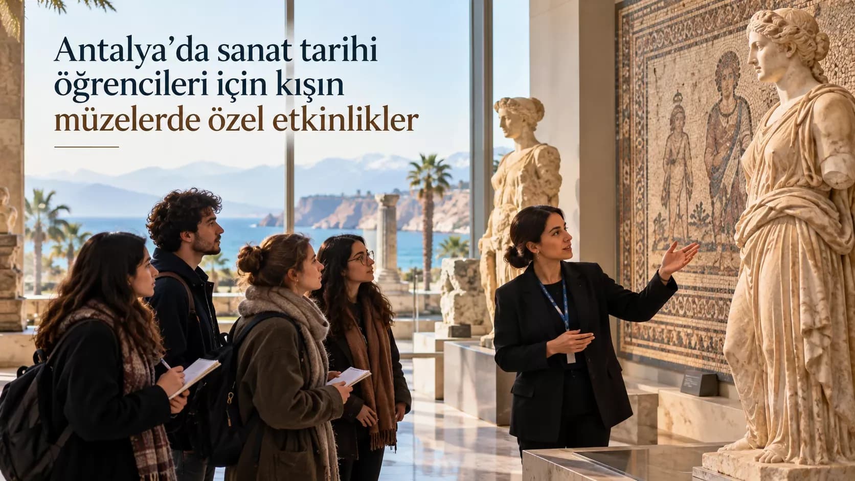 Antalya’da sanat tarihi öğrencileri için kışın müzelerde özel etkinlikler