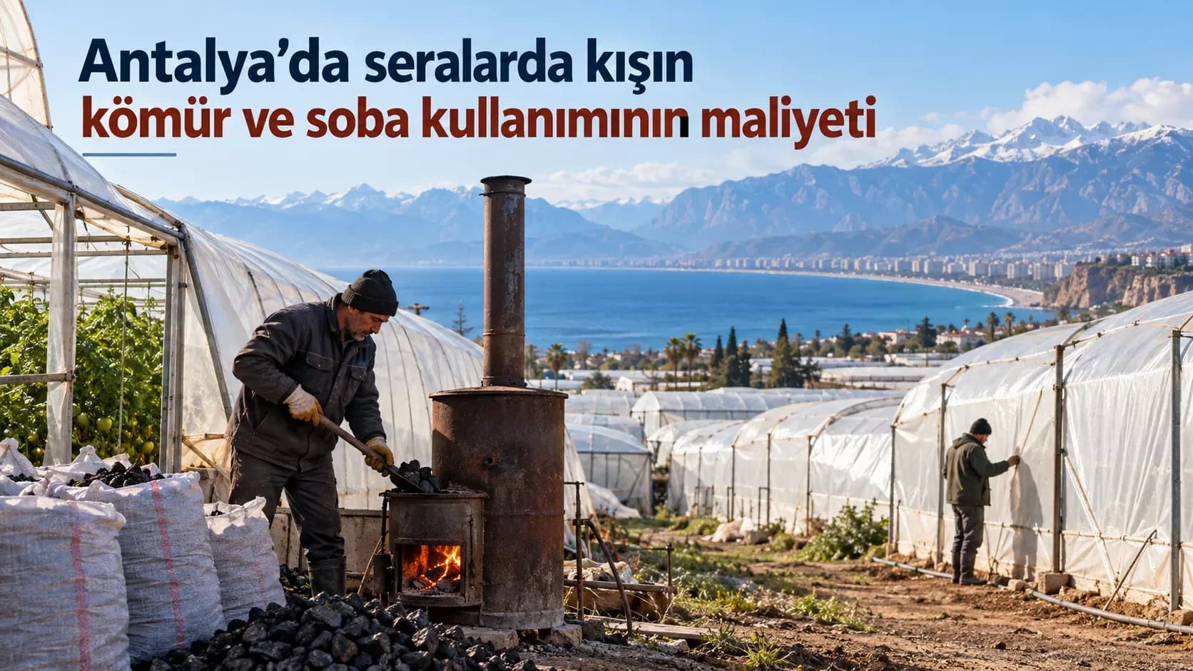 Antalya’da seralarda kışın kömür ve soba kullanımının maliyeti ne kadar?