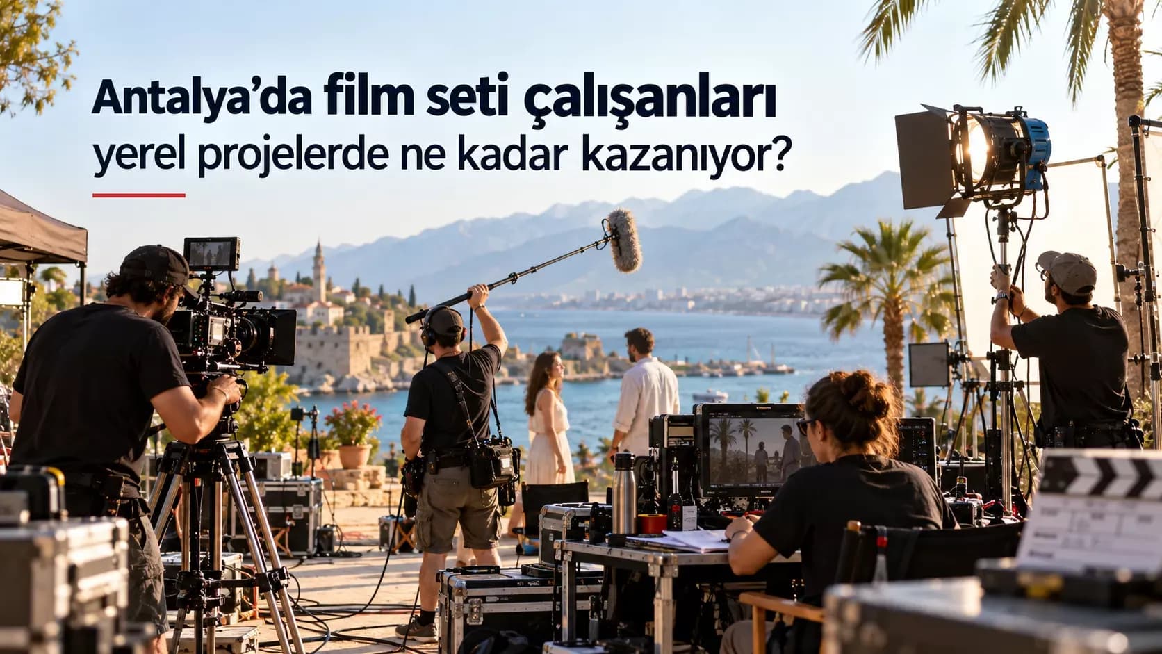 Antalya’da film seti çalışanları yerel projelerde ne kadar kazanıyor?