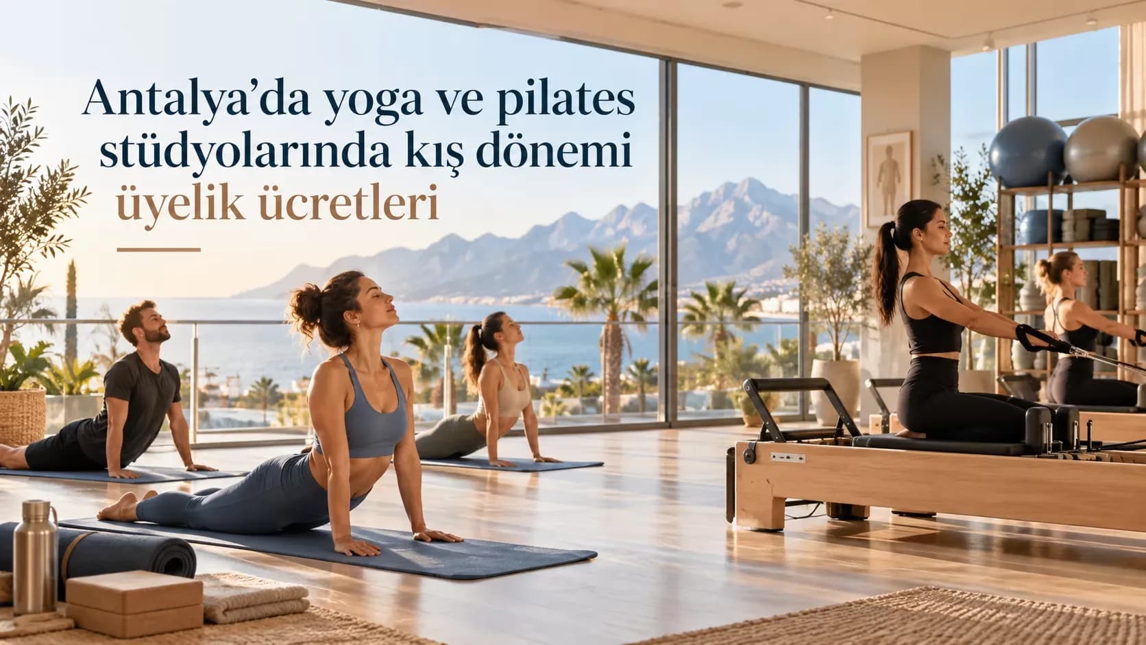 Antalya’da yoga ve pilates stüdyolarında kış dönemi üyelik ücretleri