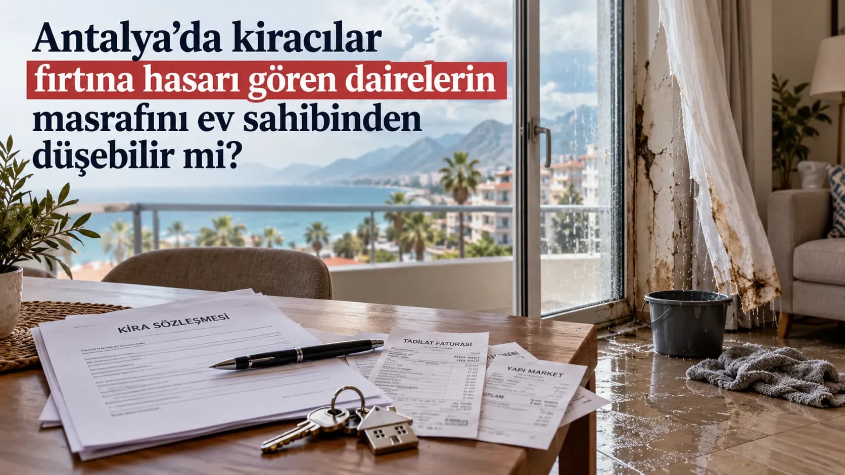 fırtına hasarı