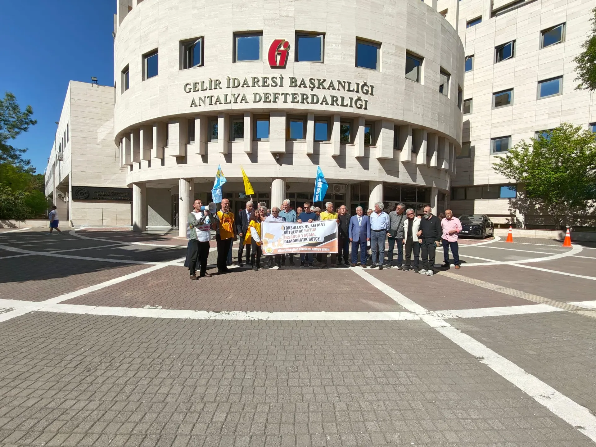 BES Antalya basın açıklaması 