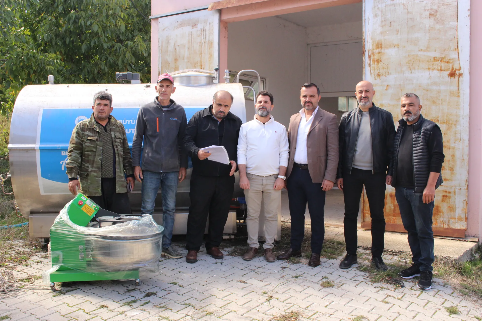 Antalya Büyükşehir Belediyesi Elmalı'da kooperatife destek