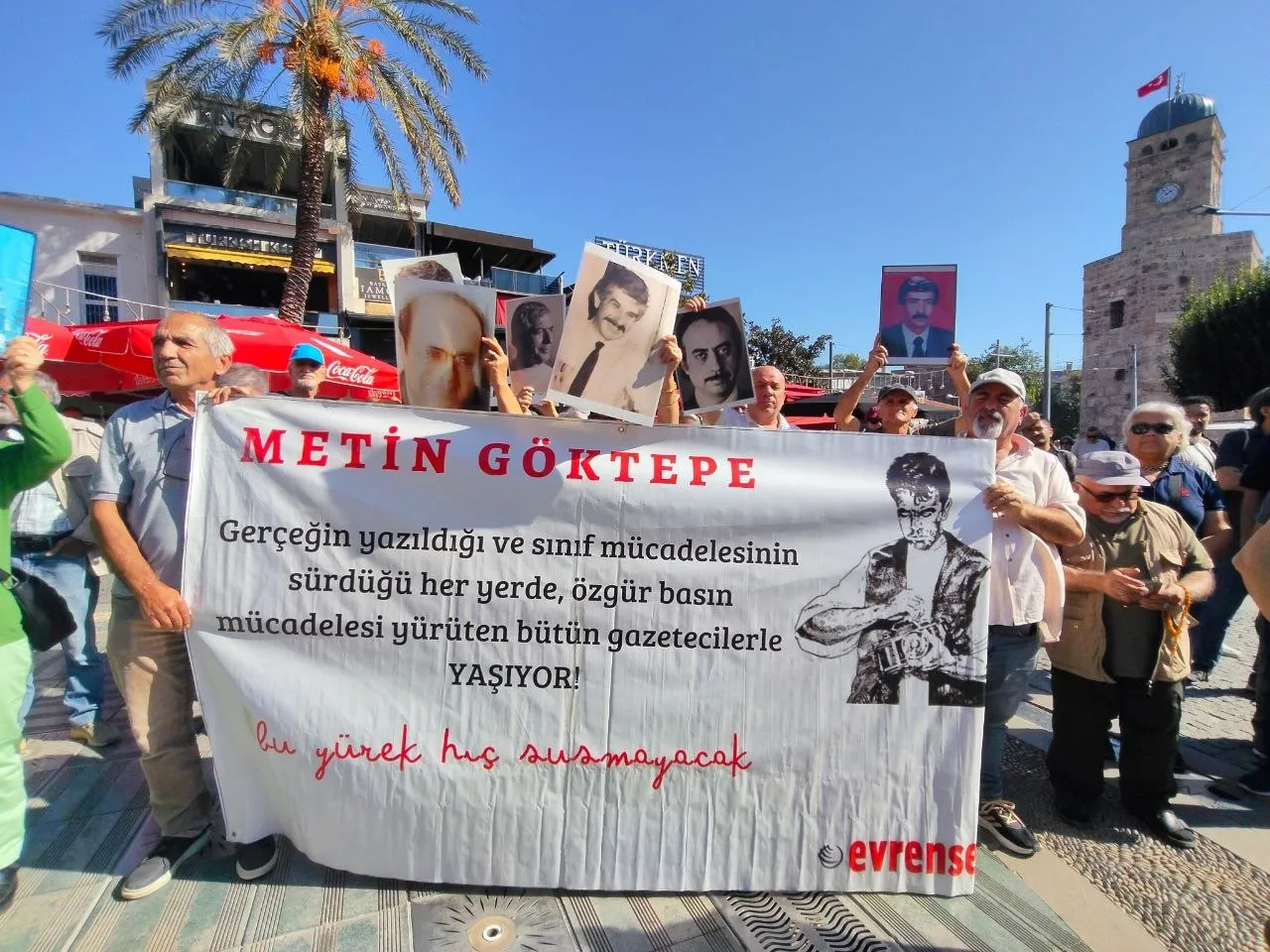 Gazeteci eylemi 