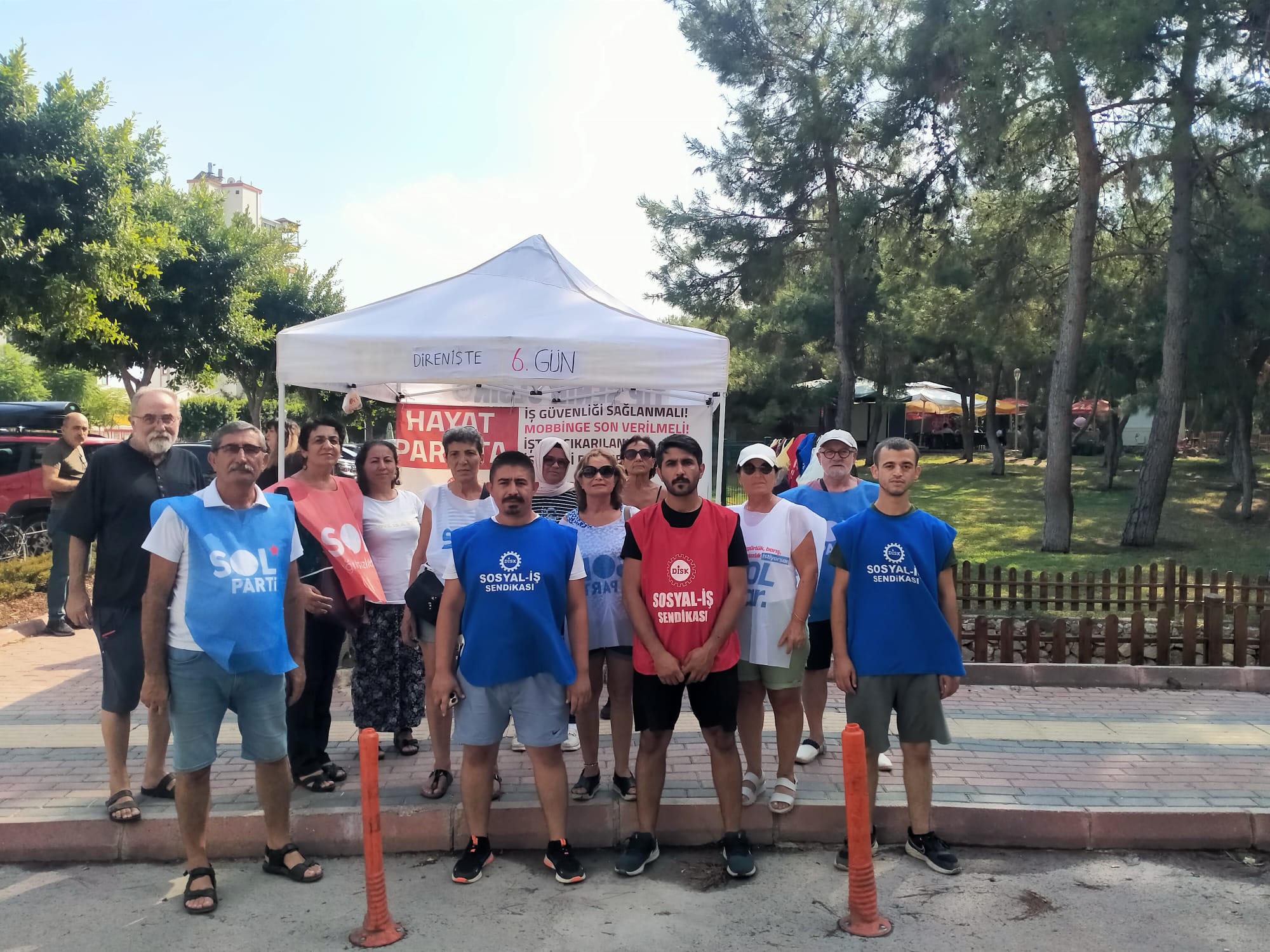 Hayat Park işçileri