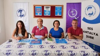 Vergide Adalet İstiyoruz ses antalya şubesi