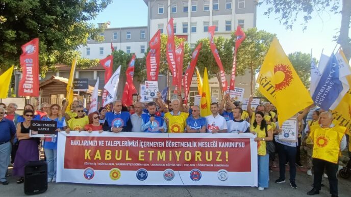 Öğretmenlik Meslek Kanunu eylem