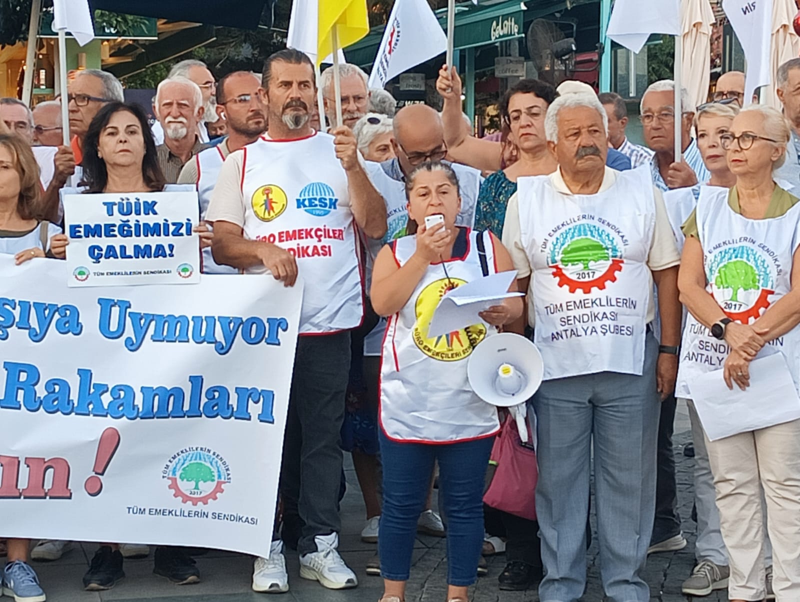 Antalya TÜİK eylemi