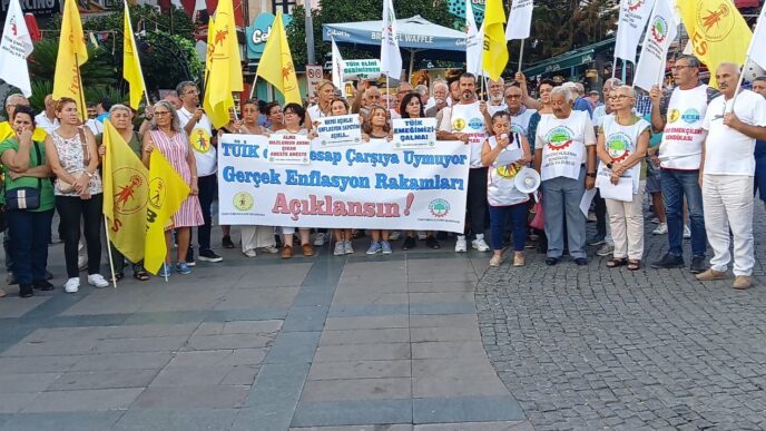 Antalya TÜİK eylemi