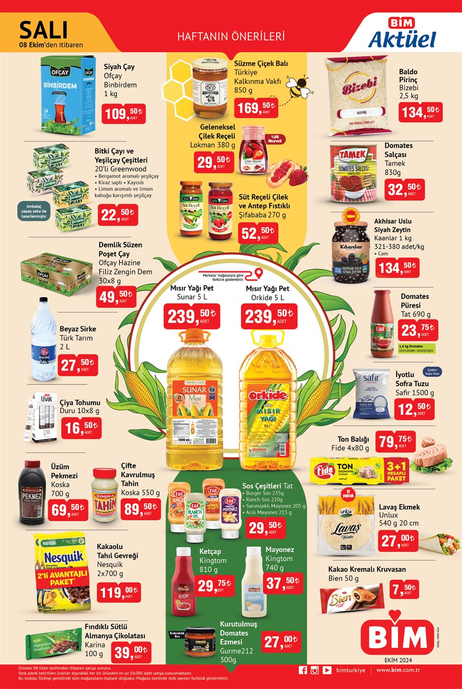 bim 8 ekim 2024 aktüel katoloğu