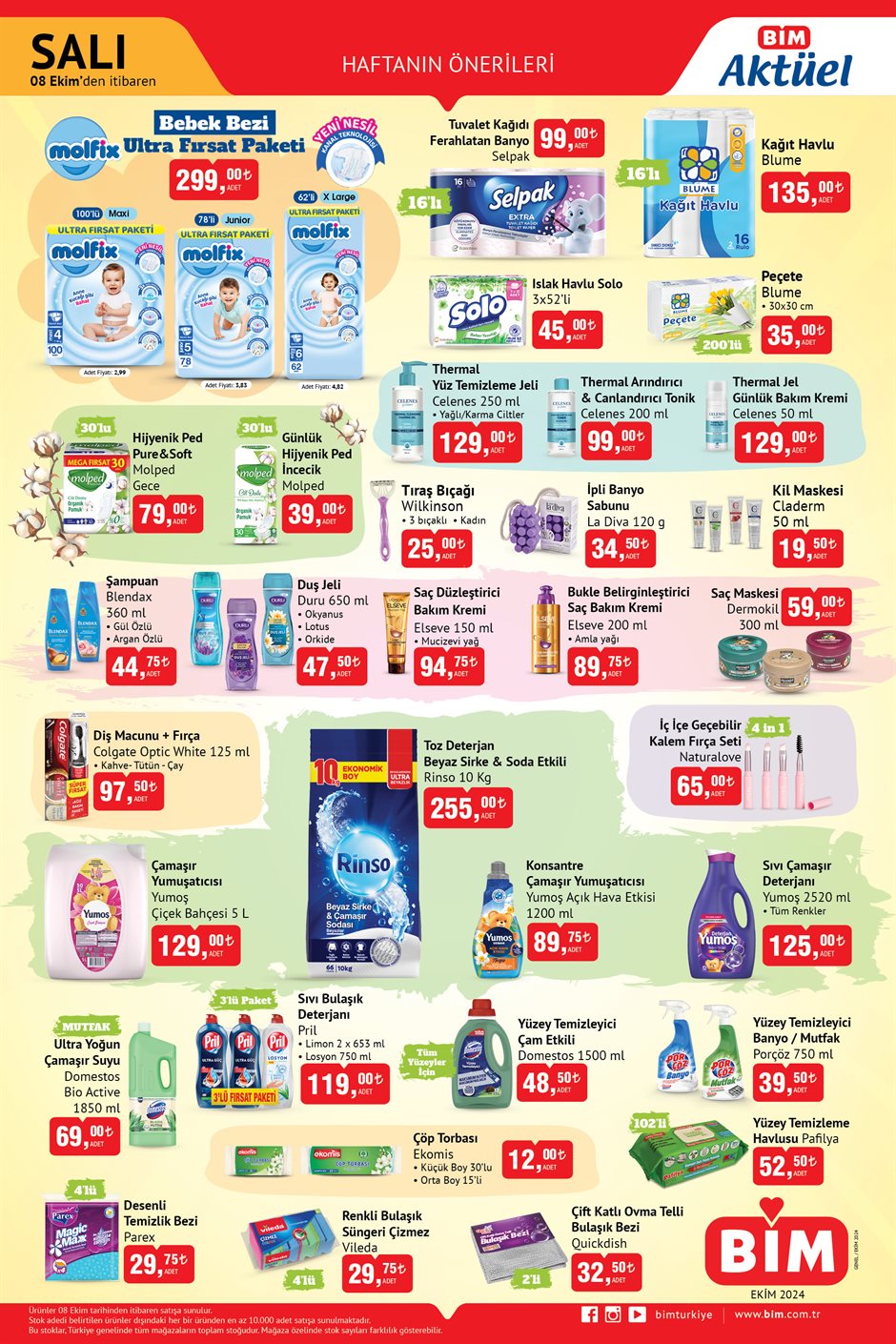 bim 8 ekim 2024 aktüel katoloğu