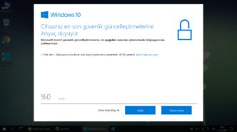 Windows 10 güncelleme kapatma