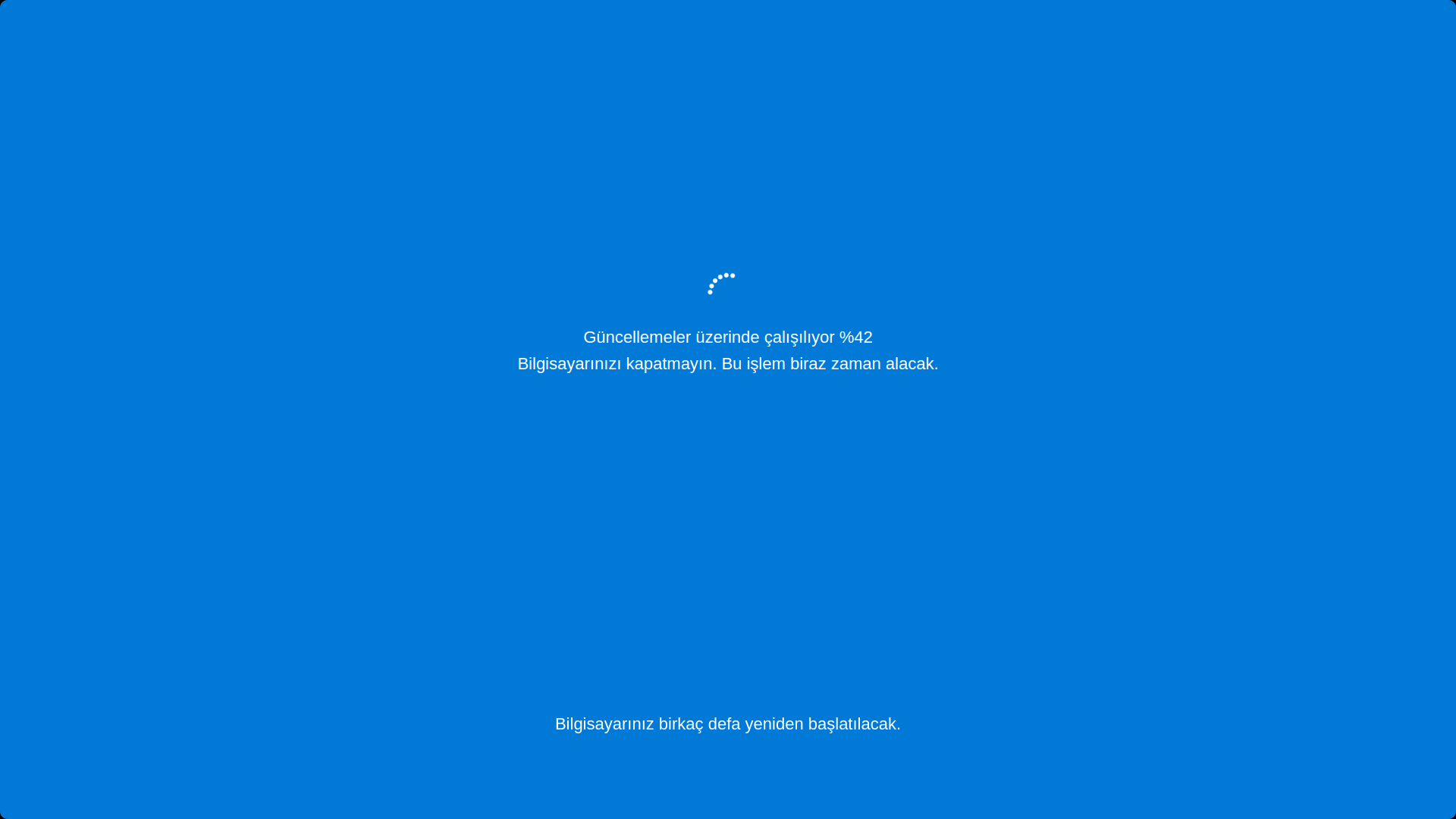 Windows 10 güncelleme kapatma 