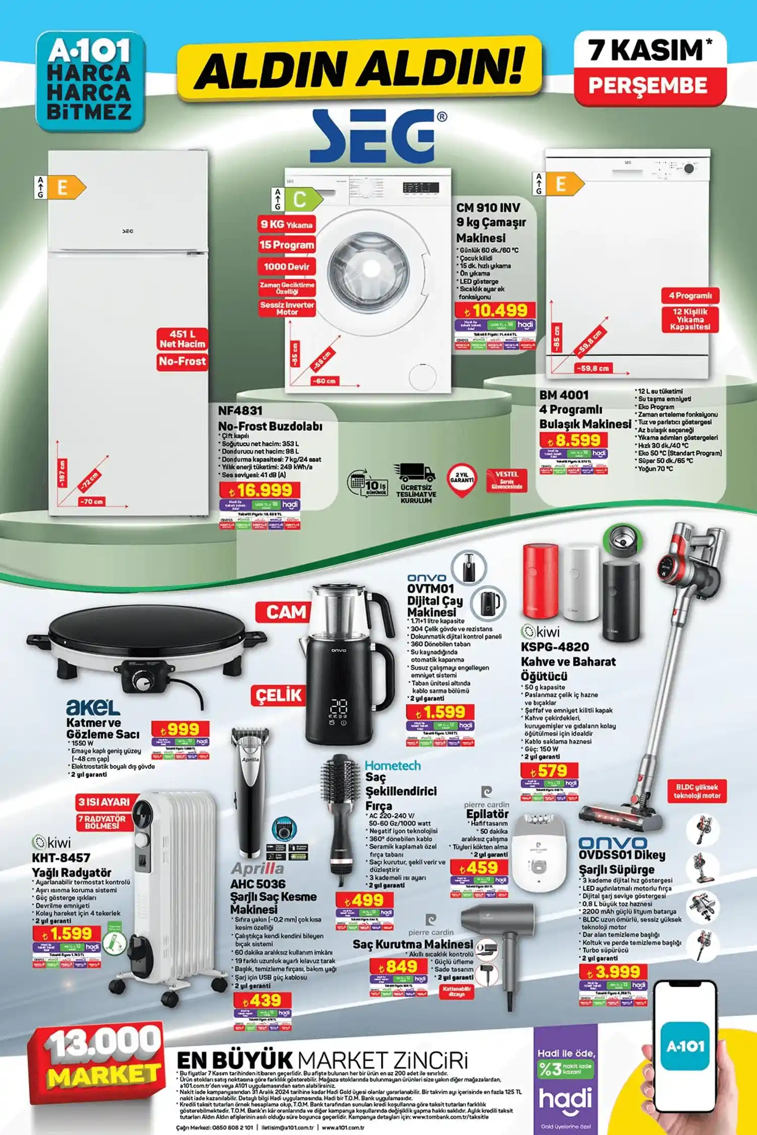 a101 7 kasım aktüel ürün kataloğu